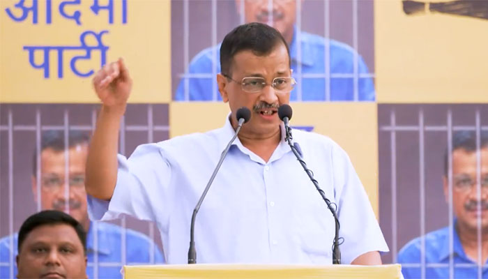 Arvind Kejriwal tries to rewrite history while returning to Tihar, says he is going to prison to save the country like Bhagat Singh