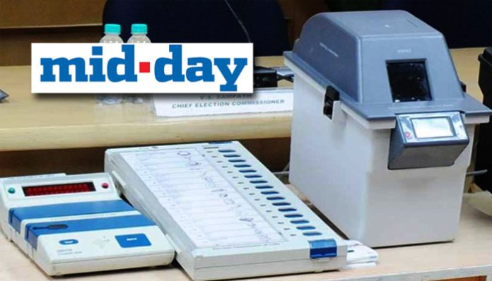 Mid-Day issued clarification on fake report on EVM being unlocked by OTP