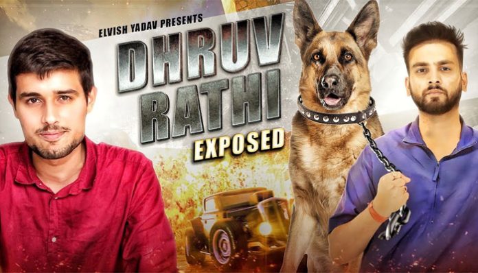 Elvish Yadav exposed Dhruv Rathee's propaganda