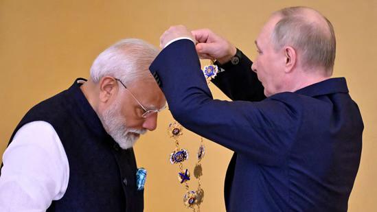 PM Modi Russia's highest civilian honour