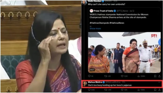 Delhi: NCW complaints against TMC MP Mahua Moitra for making 'pajama comments' against its chairman