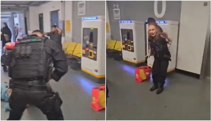 Manchester Police arrests 4 Muslims for brutally assaulting 3 airport staff and obstructing police, viral video used to peddle Islamophobia
