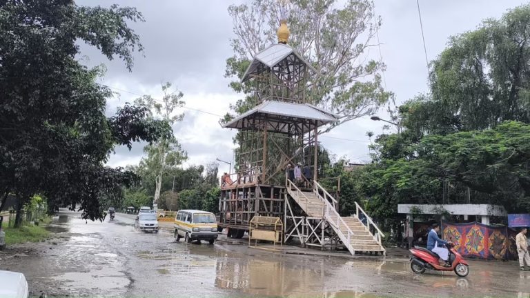 Manipur: Unknown miscreants fire at under-preparation Chariot in Imphal ahead of Rath Yatra festival
