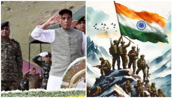 Rajnath Singh remembers sacrifices on Kargil Vijay Diwas