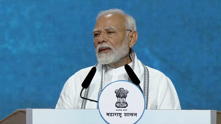 RBI report silenced those who spread false narratives on employment, around 8 crore new jobs created in just 3-4 years: PM Modi in Mumbai