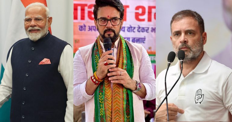 Anurag Thakur’s remarks part of parliamentary record, Congress breach of privilege motion against PM Modi for sharing his speech holds no ground: sources
