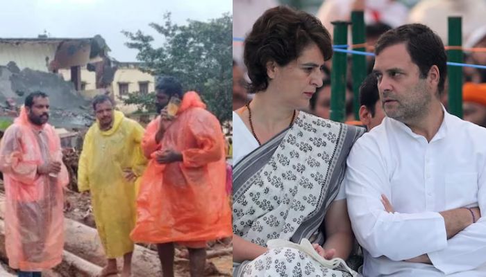 In landslide-hit Wayanad, RSS is there helping people but Rahul Gandhi said he can’t go because of the rains