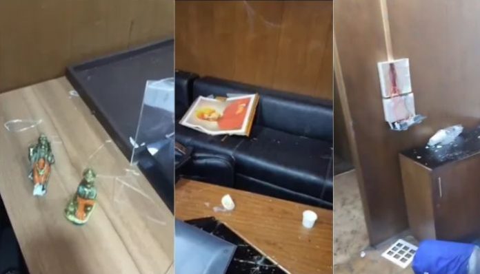 Delhi University: Drunk NSUI members accused of vandalising an idol of Lord Ram and DUSU offices