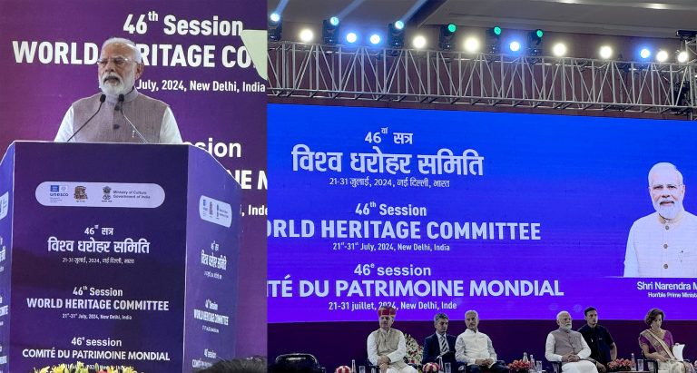 India will contribute 1 million dollars to UNESCO World Heritage Centre, announces PM Modi at 46th session of World Heritage Committee in Delhi
