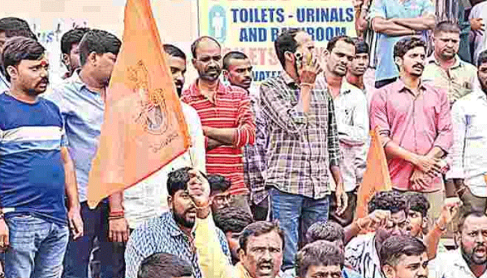 Chilkur Balaji temple priest requests Telangana govt to preserve sanctity of sacred land, Bajrang Dal protests against efforts to construct a mosque by claiming ‘Waqf property’