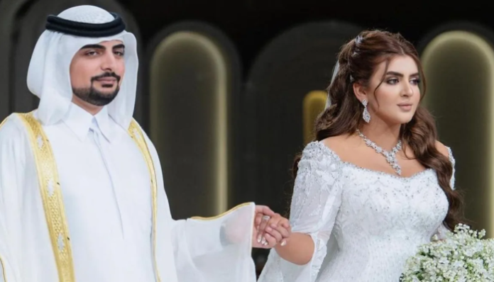 Sheikha Mahra and her businessman husband. (Source: Mashable ME)