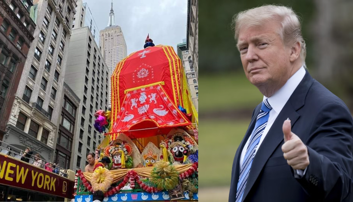 ISKCON and Donald Trump: How the first Jagannath Rath Yatra in 1976 was organised with the help of the former US President in New York City