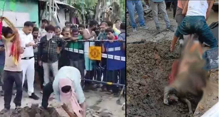 Half-naked body of a woman found buried near a busy road in Kolkata, TMC Deputy Mayor calls it accident even before police probe and post-mortem