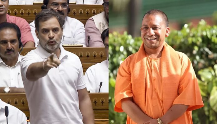 CM Yogi Adityanath rebuted claims on compensation to displaces individuals in Ayodhya made by Rahul Gandhi in Lok Sabha