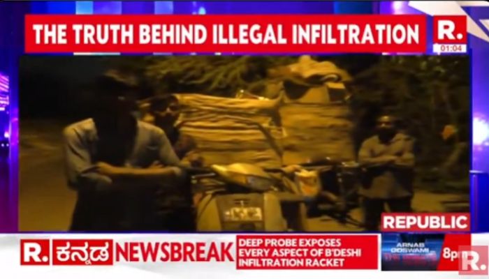 Illegal immigrants from Bangladesh working in Karnataka, agents based in West Bengal and Assam: Republic TV sting operation exposes infiltration racket