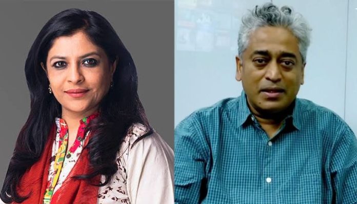 ‘Don’t know about you but I have self-respect’: Shazia Ilmi blasts Rajdeep Sardesai for defending cameramen who filmed her inappropriately