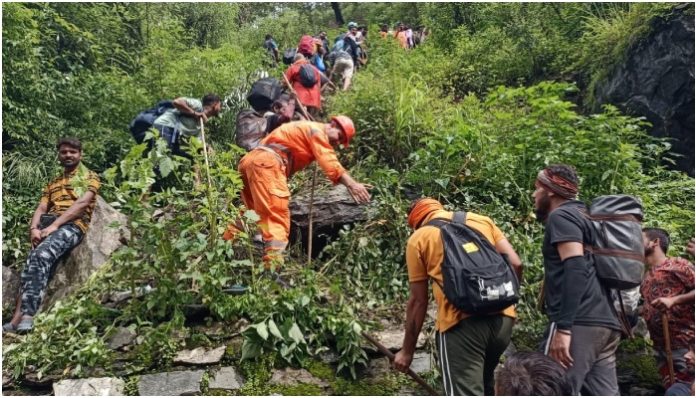 Uttarakhand: Cloudburst leads to 10 deaths, pathway to Kedarnath blocked, 100 more routes clogged, rescue ops underway