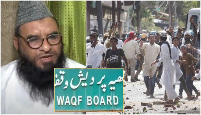 Maulana Sajid Rashidi threatens India with another partition and violence if Waqf Act is amended: How this is not the first time he has threatened India and Hindus.