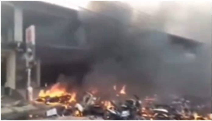 Bangladesh crisis: Hindu man records his own shop set on fire by Islamists, yells 'dreams shattered', seeks justice