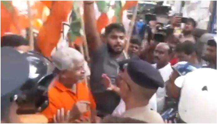 BJP protests after woman doctor found dead in Kolkata's govt college, alleges police hiding crime showing suicide