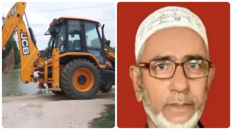 Bulldozer action against Ayodhya MP aide SP leader Moid Khan, accused in minor gangrape case