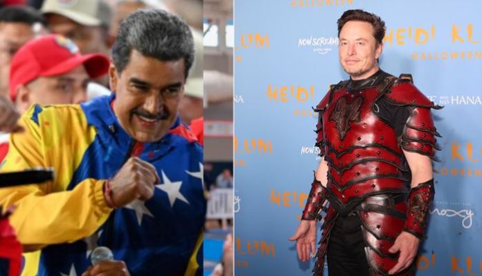 Musk Maduro fight