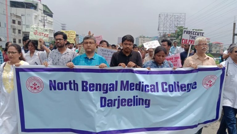 RG Kar Hospital rape-murder case in Kolkata: North Bengal Medical College doctors protest, demand justice for victim