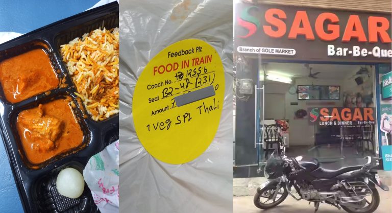 Sagar Barbeque, owned by Faiz, gets ‘deactivated’ from list of restaurants serving food on Indian Railways after it served Non-Veg with Veg Special Thali sticker to a passenger