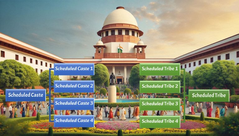 7-judge constitutional bench of SC led by CJI upholds quota within SC/ST quota saying sub-classification is permissible, Justice Bela Trivedi dissents