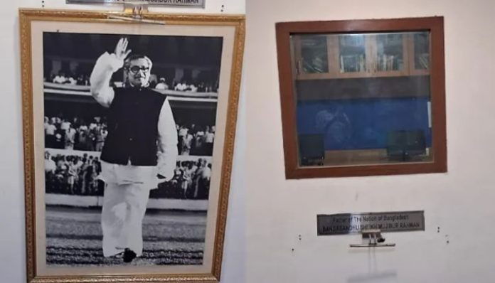 Press Club of India removes picture of Sheikh Mujibur Rahman. reinstates after backlash