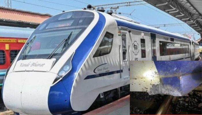 Conspiracy to derail Vande Bharat Express in Rajasthan’s Pali: Miscreants placed cement block on track, case registered to probe sabotage attempt