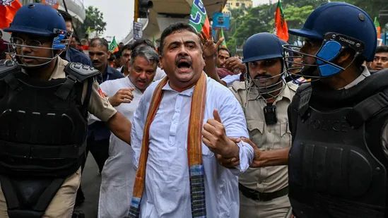 West Bengal police arrests 4 students