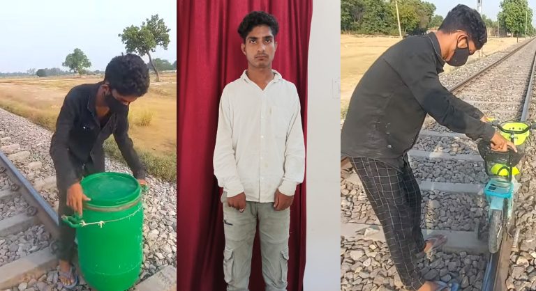 YouTuber Gulzar Sheikh arrested for vandalising railway tracks to make videos, Shehzad Poonawalla says ‘Rail Jihadi won’t be spared by authorities’