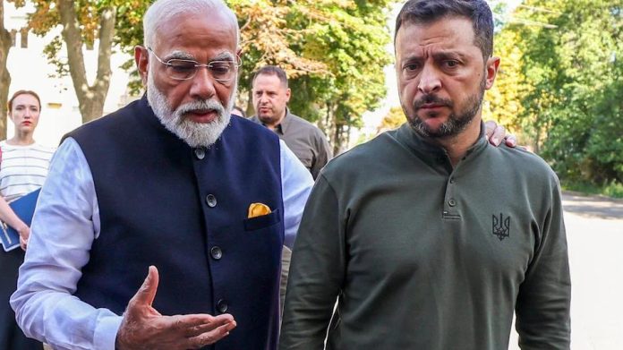 PM MOdi Zelenskyy peace