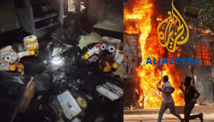Qatar-funded Al Jazeera thinks Hindus talking about the Hindu genocide by Muslims in Bangladesh is ‘Islamophobic’