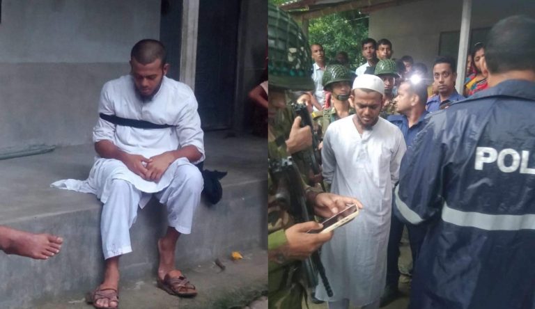 Bangladesh: Madrasa student caught after vandalising three Hindu temples, says he did it after seeing rumours of India causing floods in the country
