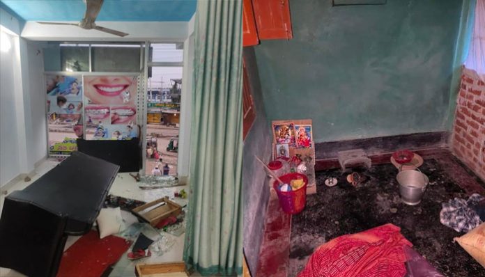 More visuals of attacks on Hindus in Bangladesh surfaced on social media