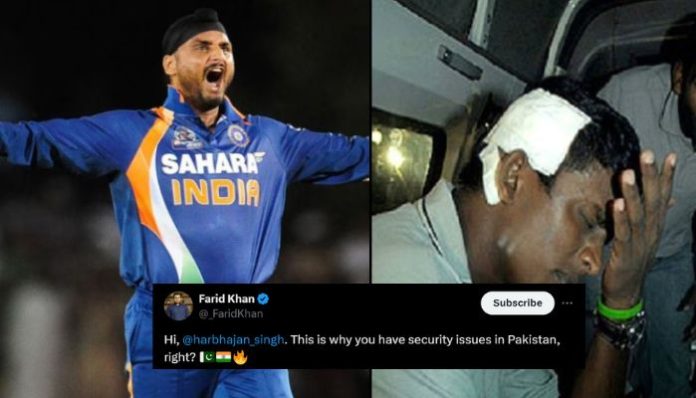 'Get the F out of here': Harbhajan Singh teaches lesson to Pakistani troll, reminds how Islamic terrorists attacked Sri Lankan players