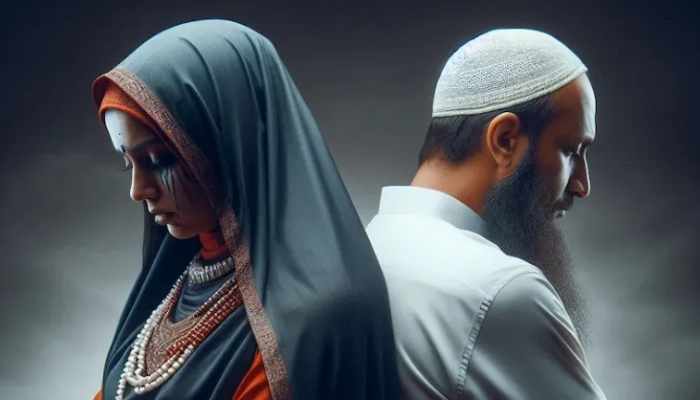 Muslim man pretends to be Hindu and marries woman in temple, forces her to convert to Islam after that, wants to sacrifice their son, woman seeks protection: Details