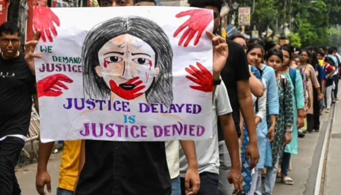 Demonstration against the instance.