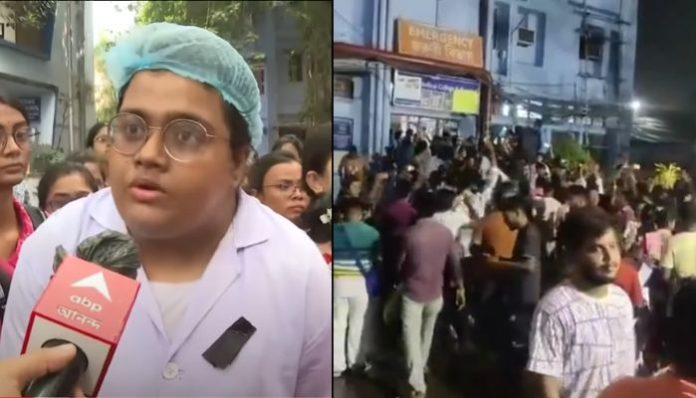 ‘Your safety is your responsibility’: Cops tell nursing staff after mob attacks RG Kar Hospital, take shelter in bathrooms instead of stopping vandalism