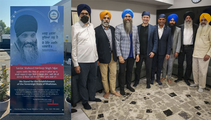 Canadian Opposition leader Pierre Poilievre visits GGNMC, a pro-Khalistani centre that considers terrorist Hardeep Singh Nijjar a ‘martyr’, sparks controversy