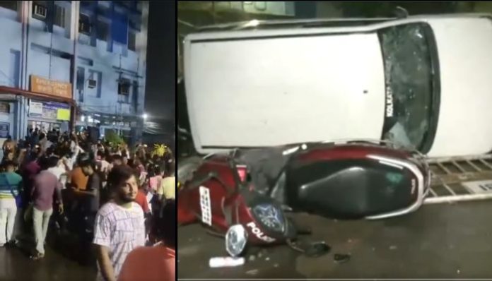 Doctors attacked, emergency ward vandalised, vehicles destroyed: Mob unleashes havoc at R G Kar hospital in Kolkata, police blame social media