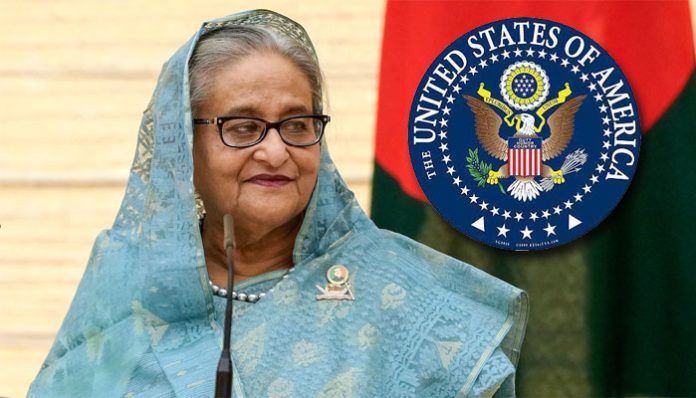 Sheikh Hasina accused the US of toppling her government