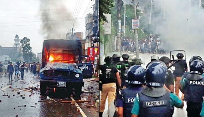 Arson attack, stone pelting after Jumma Namaz and more: Violence continues unabated in Bangladesh, leaves 2 dead in renewed protests
