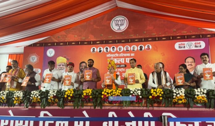 BJP election manifesto