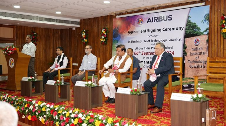 IIT Guwahati signs agreement with Airbus to establish global skilling centre on aviation, logistics and aerospace technology