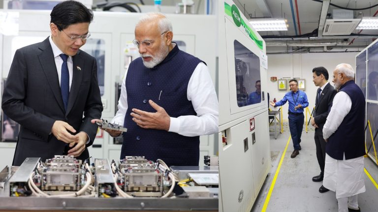 India and Singapore sign MoU to cooperate in development of the semiconductor ecosystem during PM Modi’s visit
