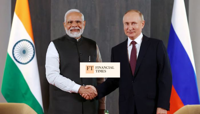 Financial Times attempts to sour India’s relationship with Ukraine and US, claims Russia ‘secretly purchasing’ critical electronics by using rupees from oil sales