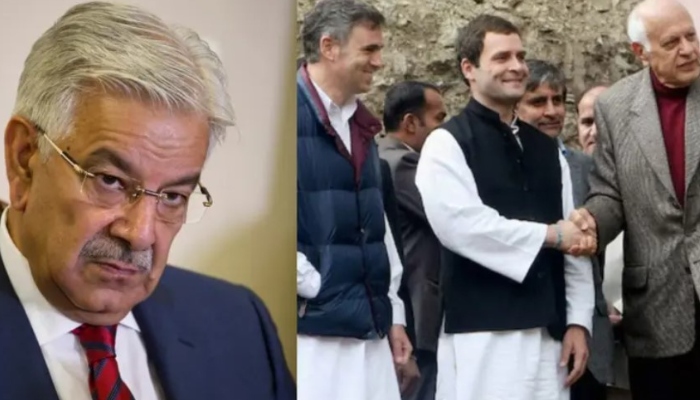 ‘On same page’: Pakistani defence minister says Pakistan and Congress-NC alliance share common stance on restoration of Article 370 in JandK, BJP lashes out